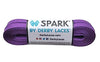Derby Laces Purple Spark Shoelace For Shoes, Skates, Boots, Roller Derby, Hockey And Ice Skates (60 Inch / 152 Cm)