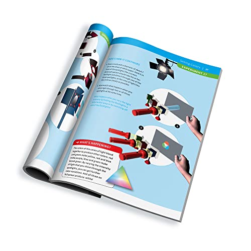 Thames & Kosmos Optical Illusions Stem Experiment Kit | 35 Amazing Optical Experiments | Explore Physics Of Light, Optics, Perception | Includes 3D Glasses | Build A Camera Obscura | For Ages 8+