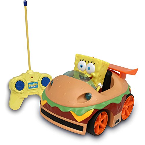 Nkok Remote Control Krabby Patty With Spongebob Vehicle