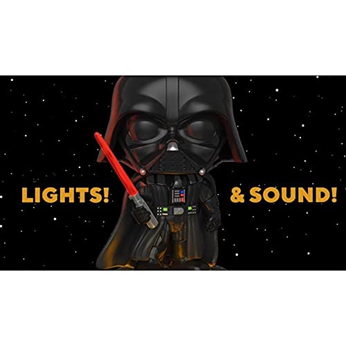Funko POP Bobble: Star Wars Darth Vader Electronic Vinyl Figure, Standard Size, Multicolor, Model 35519
