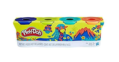 Play Doh Compound Bundle – Classic Colors 4 Pack + Wild Colors 4 Pack + Sweet Colors 4 Pack
