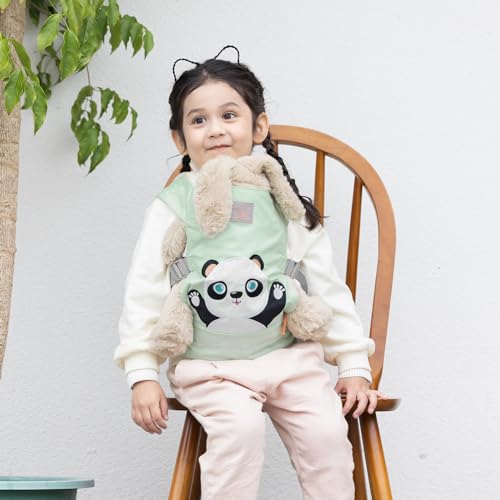 GAGAKU Doll Carrier for Kids, Toy Baby Dolls Carrier, Reborn Doll Carrier Toy Baby Doll Sling with Adjustable Straps, Doll Acces