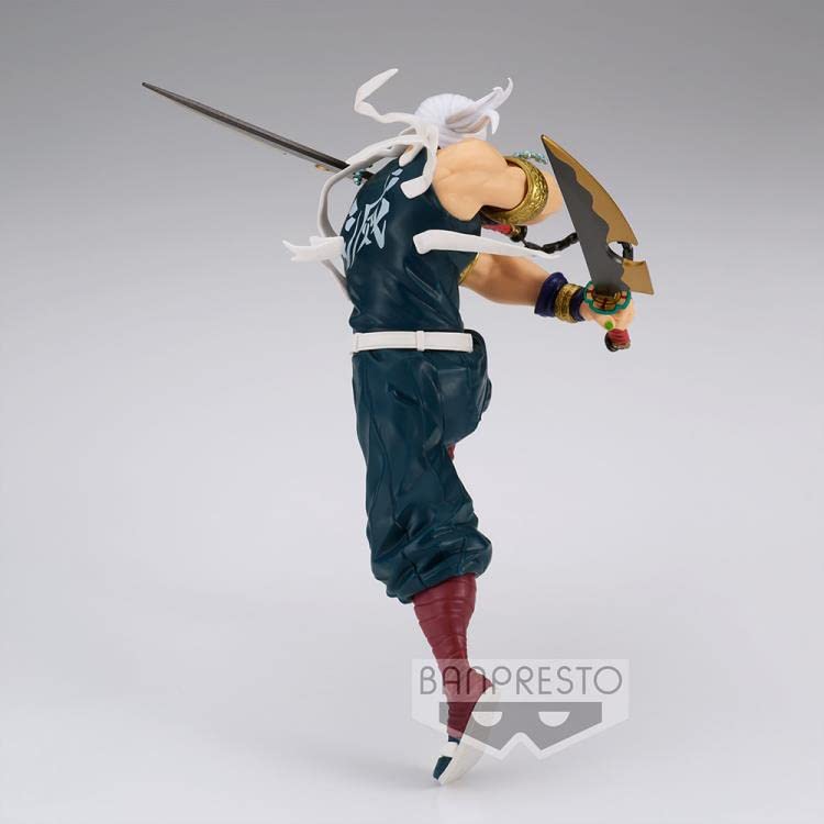 Banpresto Demon Slayer Vibration Stars Figure - Tengen Uzui, Multicolor, Acrylic, Model BP18636