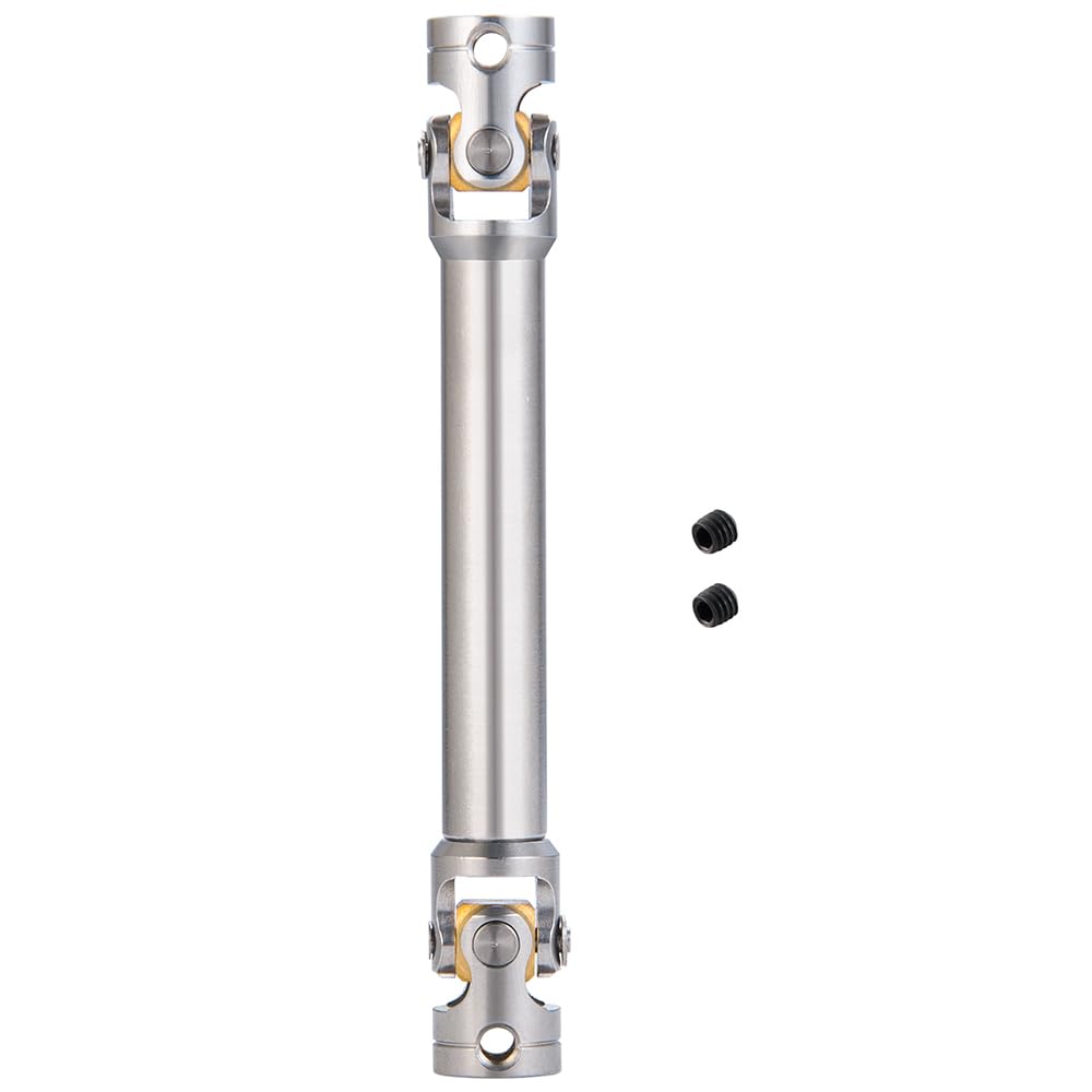 RC-Hub 1Pcs RC Driveshafts Metal Drive Shaft 45-50/47-57/55-67/60-80mm for 1:14 Tamiya Trailer Tractor Truck RC Crawler Car (135