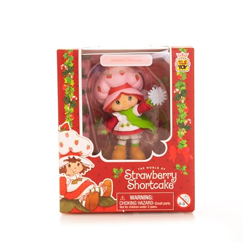 The Loyal Subjects Strawberry Shortcake Sweet Scented Winter Season 2.5-Inch Cheebee Figure