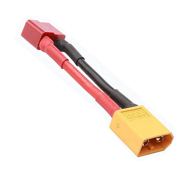 JIECHUN T Plugs to XT60 Adapter Connector Male Female for RC Lipo Battery Charger (2Pairs)