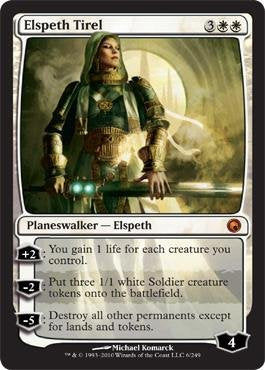 Magic: the Gathering - Elspeth Tirel - Scars of Mirrodin