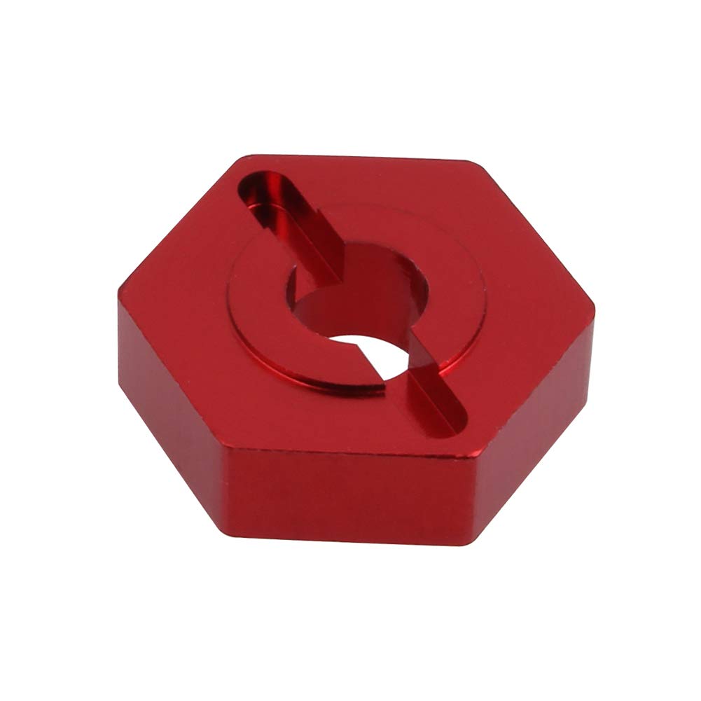 RC Aluminum Wheel Hubs Hex Driver Adapter for 1/16 Slash E-Revo Summit, Upgrade 7154