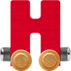 Nametrains Bright Letter Car H - Made In Usa (Red)
