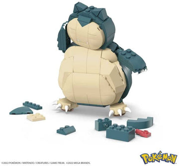 Mattel MEGA Pokémon Snorlax Building Set HLB70 - Multicoloured Resin Construction