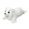 Douglas Twinkle Harp Seal Pup Plush Stuffed Animal, 15" Long, White, Model 273, Soft Plush Material
