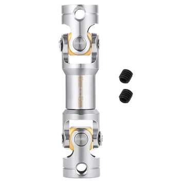 RC-Hub 1Pcs RC Driveshafts Metal Drive Shaft 45-50/47-57/55-67/60-80mm for 1:14 Tamiya Trailer Tractor Truck RC Crawler Car (40m