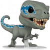 Funko POP Velociraptor (Blue) - Jurassic World: Dominion Exclusive #1220 Collectible Figure