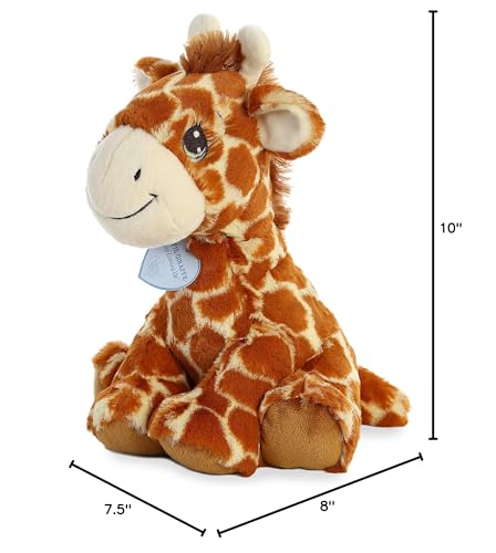 Aurora Inspirational Precious Moments Raffie Giraffe Stuffed Animal - Cherished Memories - Enduring Comfort - Brown 12 Inches
