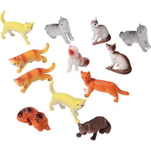 Mini Cat Figures Asst. (12 count)