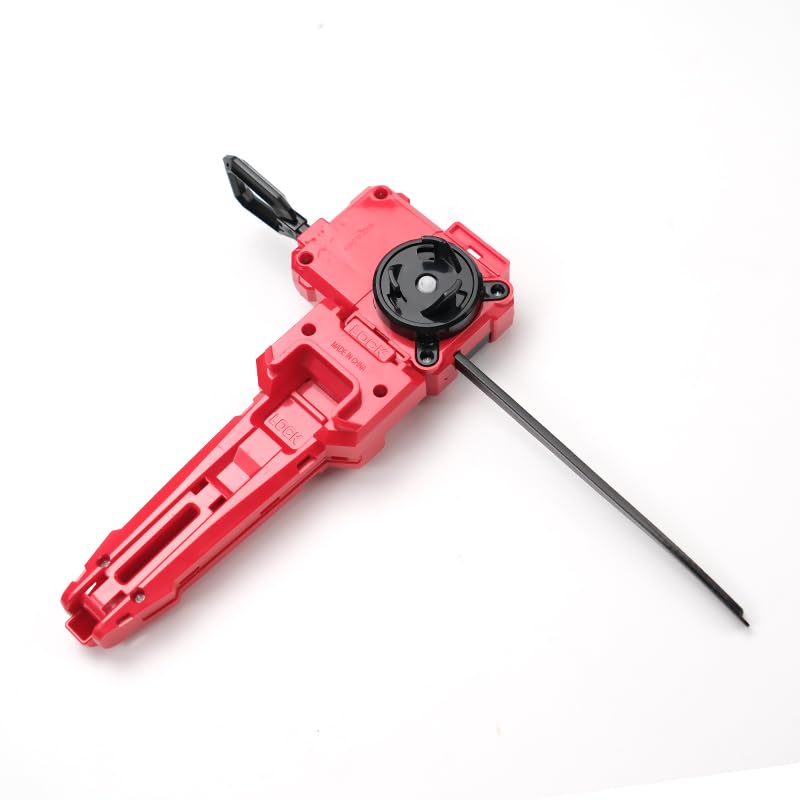 AIBREAY Bey X Winder Launcher with cutting edge X Grip for Easy Control Battling Gyro Accessories(Red)