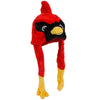 American Carnival Mart Hat-A-Mals Soft Plush Red Bird Cardinal Mascot Hat