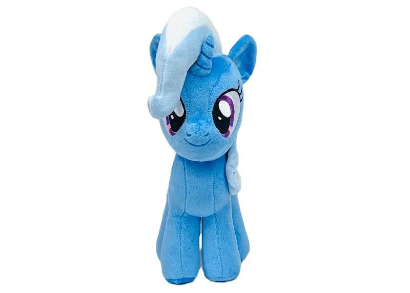 My Little Pony - Trixie Plush Toy - Officially Licensed Product, Soft And Cuddly Collectible For Fans And Collectors - Ideal Gif