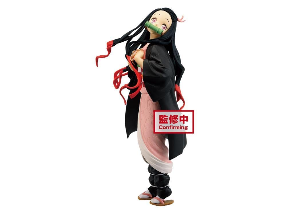Banpresto Kimetsu No Yaiba Glitter & Glamours - Nezuko Kamado Toy Figure, Demon Slayer, Stylish, Multi-Color (Bp16958)