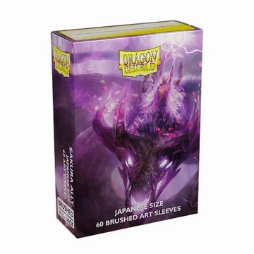 Dragon Shield Sleeves – Dragon Shield Limited Edition Brushed Art Japanese: Sakura Ally 60 Ct - Compatible With Yu-Gi-Oh! & Cardfight Vanguard Mtg Tcg Ocg & Hockey Cards
