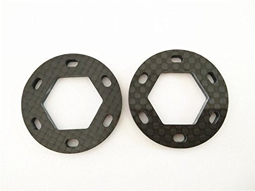 HPI 1/8 Savage X XL 4.6 5.9 Carbon Fibre Brake Disk 19x35x3mm-1PR Set Black for HPI 87055 Upgrade Part