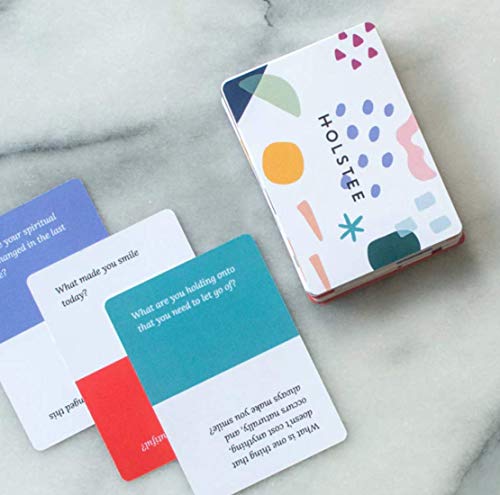 Holstee Reflection Cards - A Deck Of 100+ Questions To Spark Meaningful Connections And Conversations