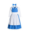 Belle Provincial Village Costume Blue Belle Dress Princess Belle Dress Beauty Beast Costume