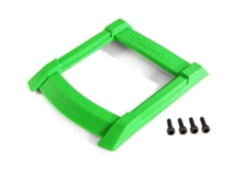 Traxxas 8917G Skid Plate, Roof (Body), Green/ 3x12mm Cs (4)