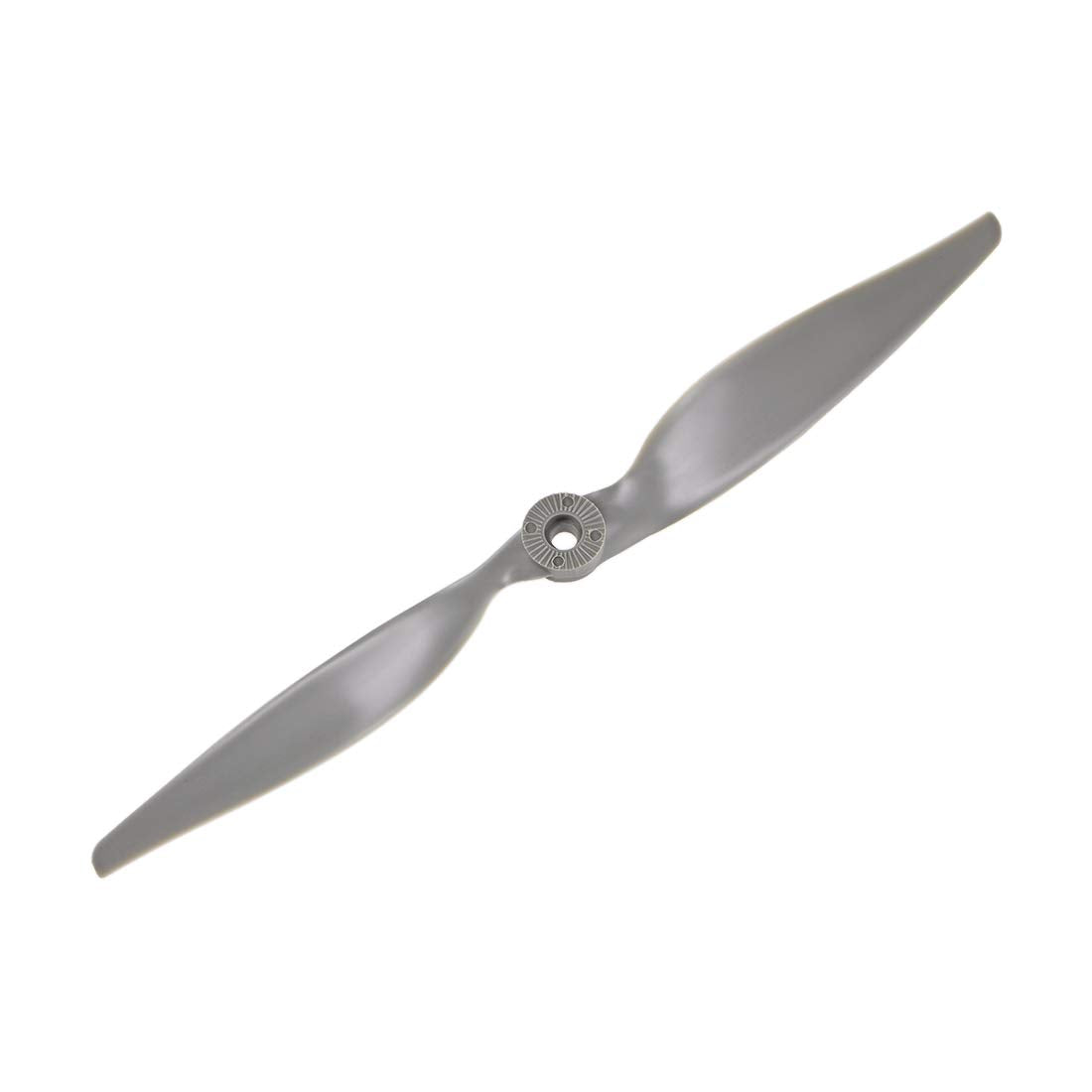 Uxcell Rc Propellers Cw 11X5.5 Inch 2-Vane For Airplane Nylon Gray 2Pcs With Adapter Rings