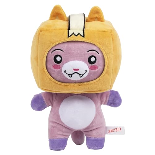 Lankybox Foxy Singing Plush, Collectible Plush, Officially Licensed Merch