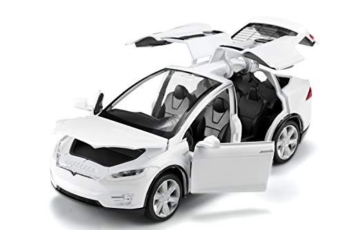 SASBSC Diecast Car 1:32 Pull Back Vehicles Alloy Model Cars Toy Cars for 4 to 12 Years Old White