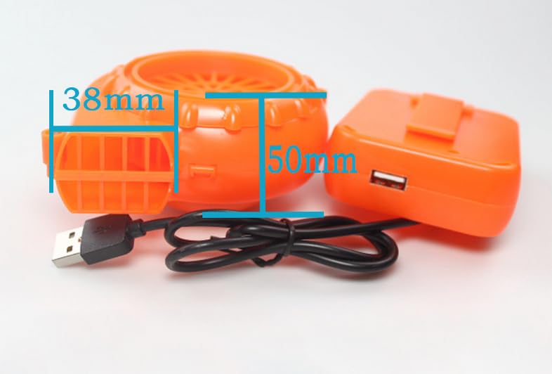 Lkqbbsz Mini Inflatable Costume Fan Replacement Blow Up Blower Potable Fans For Inflatable Costume Doll Mascot Head Or Other Inf