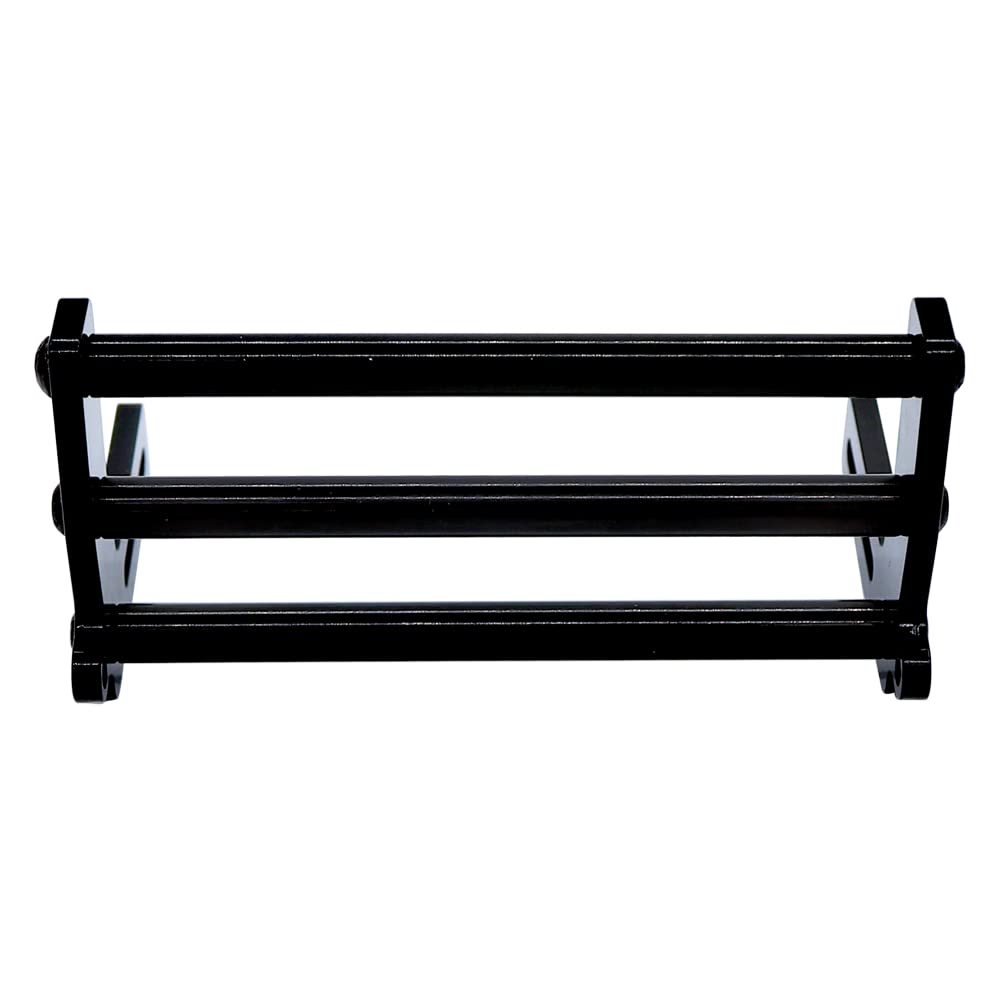 Metal Front Bumper 76mm for 1/10 RC Crawler LCG Rails TRX4 SCX10 SCX10 II 90046 90047 Upgrade Parts (Black)