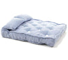 Classics By Handley Dollhouse Double Mattress With Pillows, Blue And White Stripe