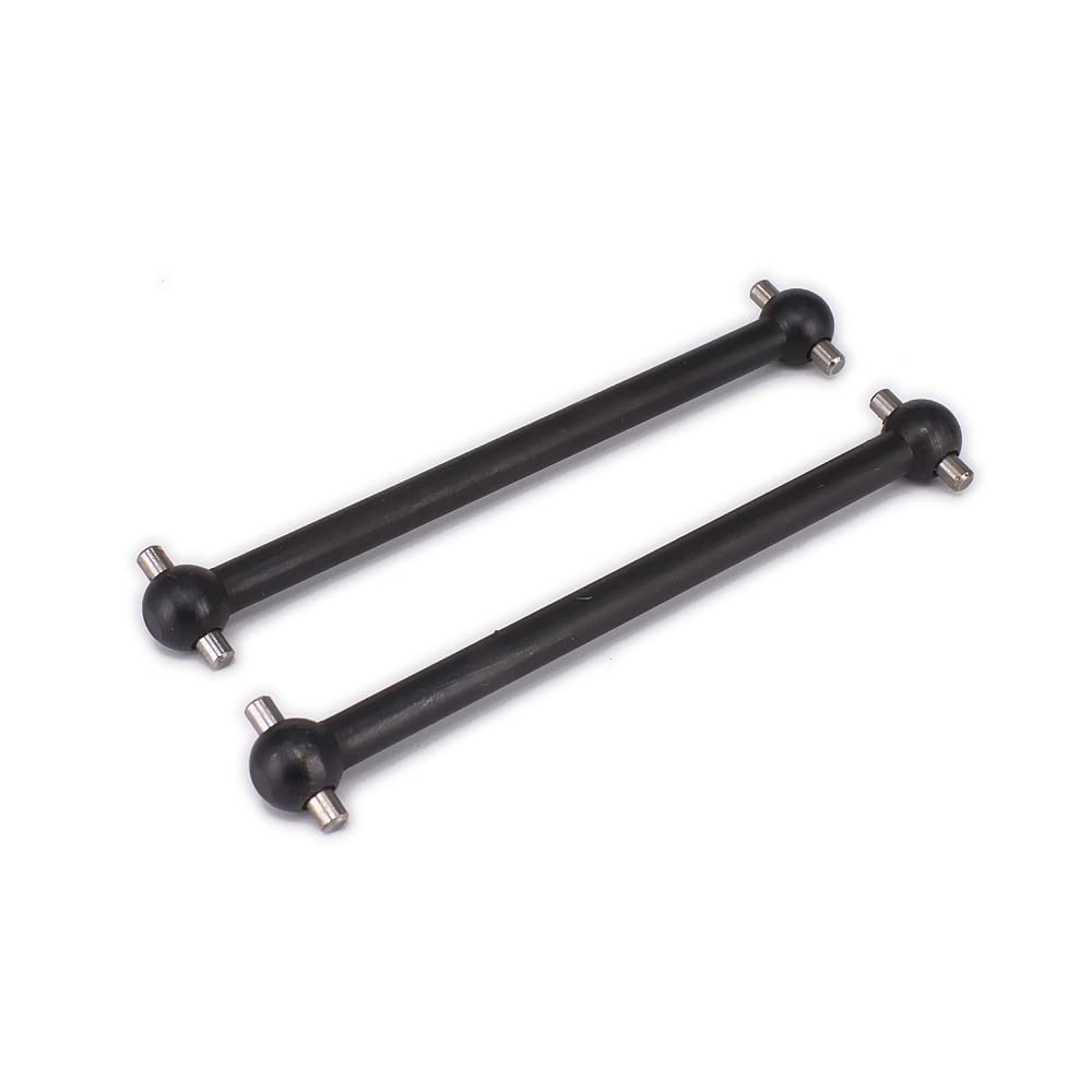 Steel Metal RC Car Drive Shaft Dogbone Overall Length 61mm for 1/10 RC Hobby Model Car hsp Wltoy Redcat 4PCS/Set