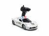 Vu Toys Remote Control Police Car For Kids (4+ Years) Includes Usb Pin Charging Cable - (White) High-Speed Rechargeable Rc Car W