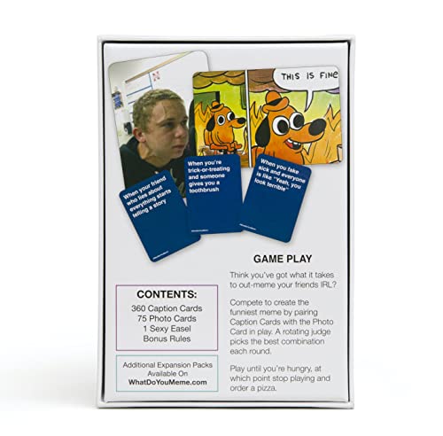 What Do You Meme? Core Game (Original Version) – The Hilarious Adult Party Game For Meme Lovers