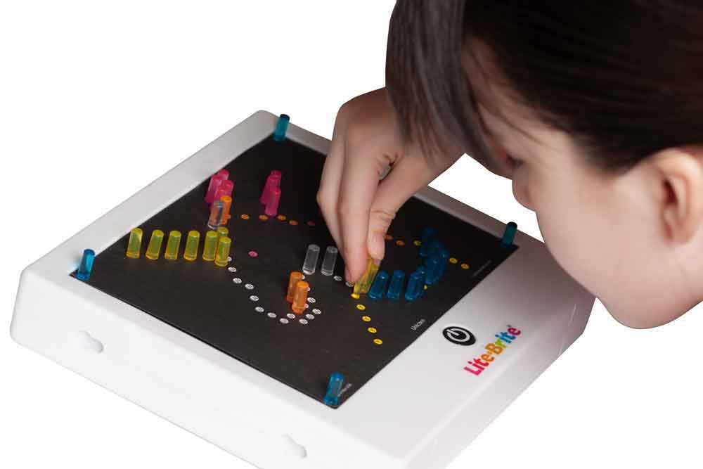 Illumipeg Little Miss Refill Templates For Basic Fun Lite Brite Magic Screen Retro Style (12 Sheets, 6X8)