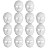 Yookat 14 Pieces Paper Art Masks White Craft Masks Paintable Paper Mask Mardi Gras Masquerade Masks (Style8)