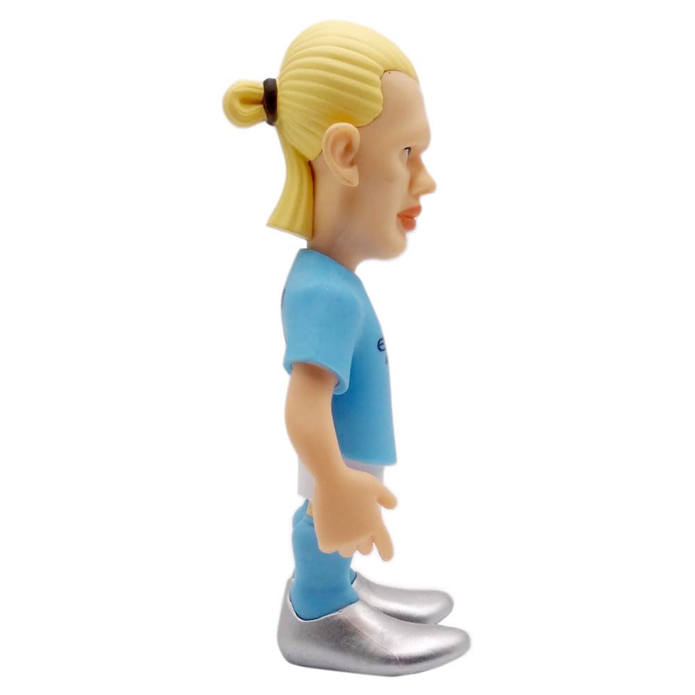 Minix Collectible Figurines – Erling Haaland, Official Manchester City, Sports Collectable 12 Cm Figurine, Unique Soccer Gift For All Ages, Football Stars