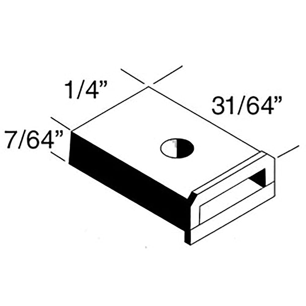 Kadee Narrow Snap Insulated Gear Box, Whisker (10 pr)