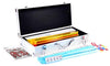 usamjtable American Mahjong Set 166 Tiles 4 All in One Pusher Rack Combo (Aluminum Case)