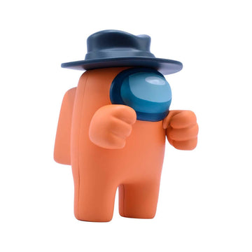 Just Toys Llc Among Us Collectible Figures - Series 2 (Orange W/Hat)