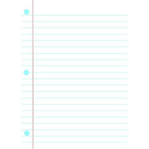 Ashley Productions Die Cut Magnets Notebook Page (Set Of 6)