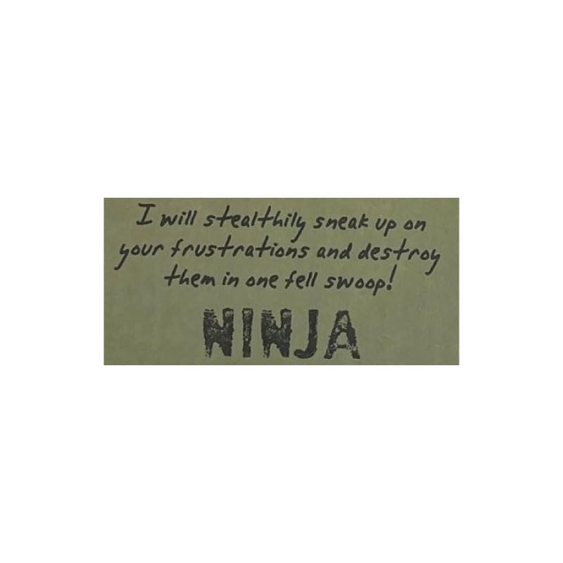 Watchover Voodoo 3-Inch Ninja Keychain - Handcrafted Multicolor Gift for Good Luck and Positivity, Small Size, Unique Accessory