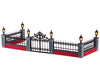 Lemax Christmas Village Lighted Wrought Iron Fence Set/5 Battery Operated (4.5V) - 54303