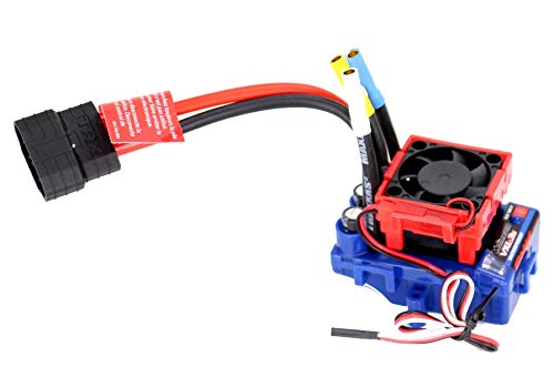 Powerhobby Cooling Fan for Traxxas Velineon VXl-3 ESC + 540/550 Heatsink Motor Fan Combo RED FITS : Traxxas Slash/Stampede 2WD /