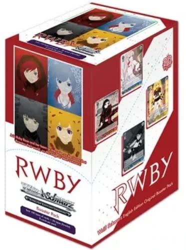 Weiss Schwarz English Rwby Booster Box - 20 Packs Of 8 Cards Each!