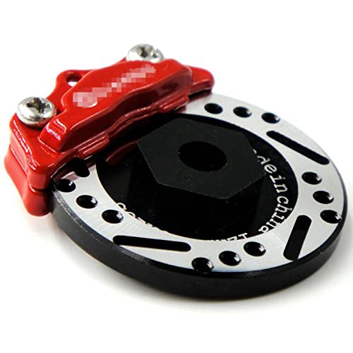 4pcs RC 1/10 RC Allum Brake Disc Caliper 12mm Hub for 1/10 RC Racing Model Car
