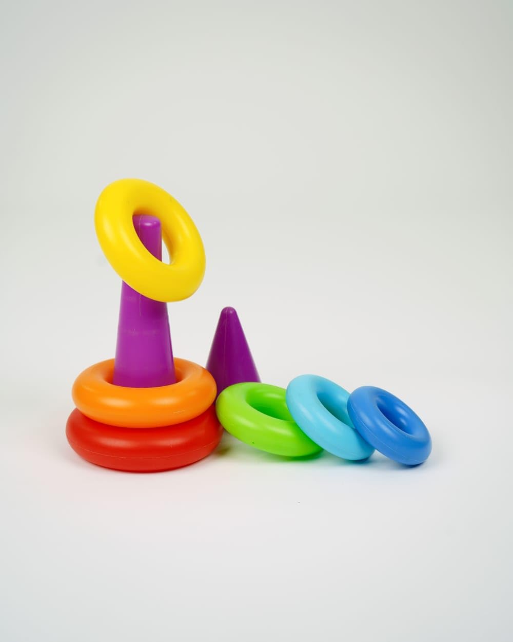 Atishay Retail Baby Spinning Stacking Ring Toys For Toddler | Colourfull Ring Toys | Learning & Activity Toys | Girl Boy Toddler